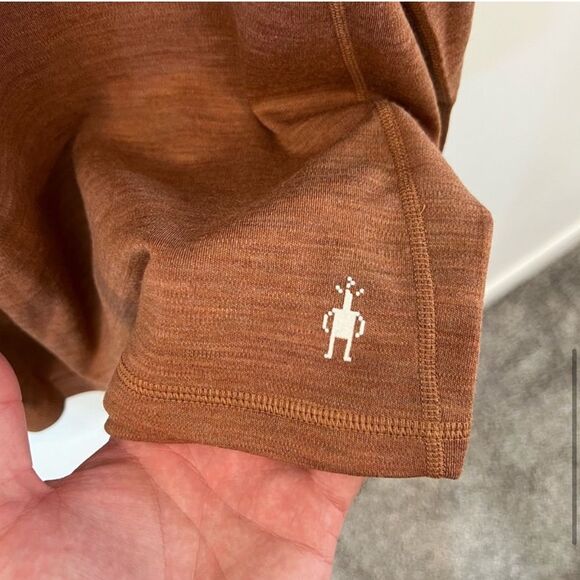 SmartWool Classic Thermal Base Layer Top - Merino Wool, NEW 3X Copper Heather - Picture 7 of 12